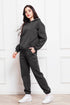 'Sarah' Long Sleeve Hoodie and Pants Set - Celes Fashion